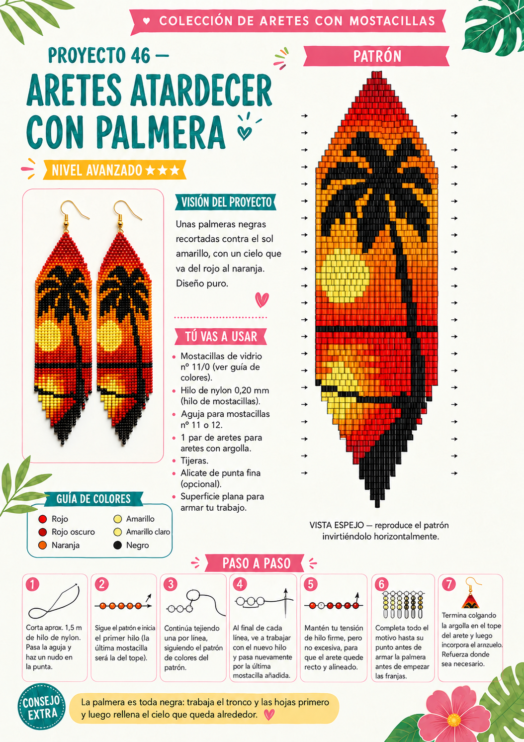 Aretes con mostacillas · amostras-m04-corregida