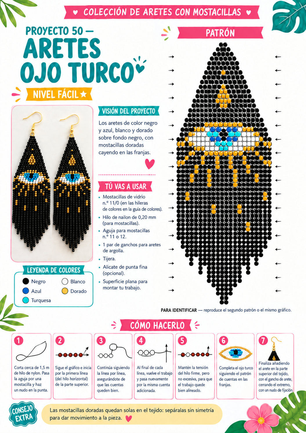 Aretes con mostacillas · amostras-m11-corregida